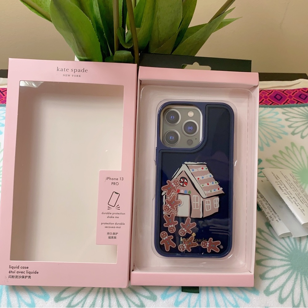 Kate Spade Gingerbread iPhone 13 pro Case - Picture 5 of 6